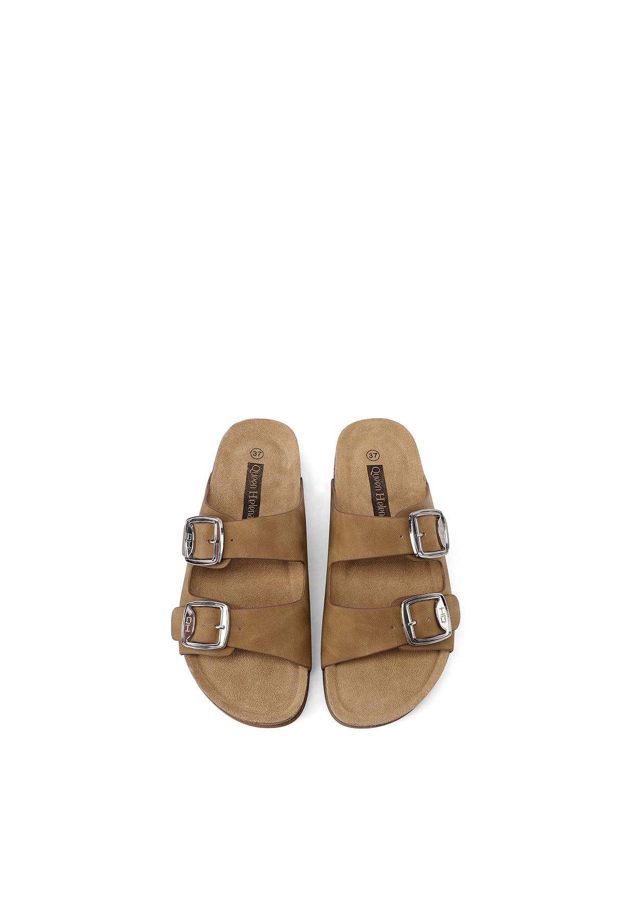 QUEEN HELENA Ciabatte Estive con Doppia Fibbia Leggere Casual Donna X32-201
