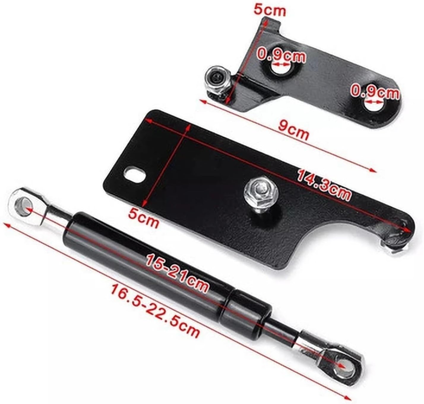 Automobile Hydraulic Rod for Toyota for Hilux GUN125 for Revo 2015-2019 Car Rear Tailgate Slow Down Support Rod Lift Strut Bar Gas Shock Damper