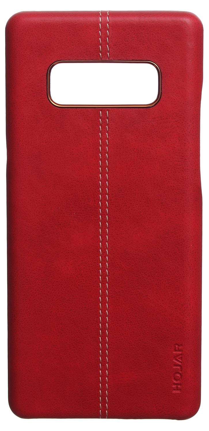 Hojar Back Cover For Samsung Galaxy Note 8, Red