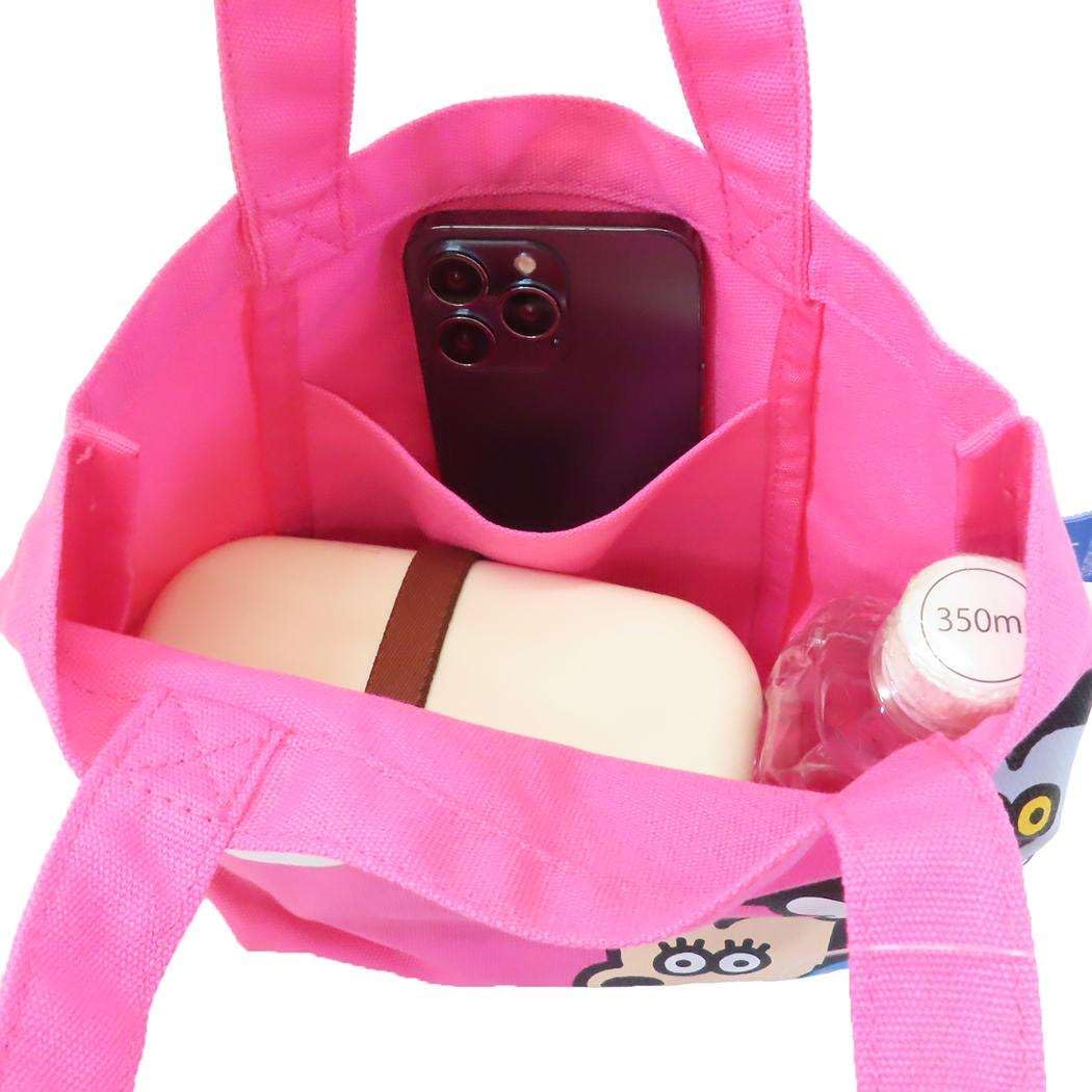 Amazon｜DISNEYx松本セイジ[ランチバッグ]カラーマチ付バッグ/PK