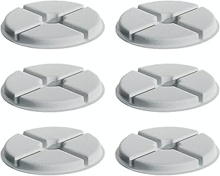 アクアリュクス(Aqua Luxe) ペット用 自動給水器 陶器 セラミック製 循環式 静音ポンプ 水飲み器 犬 猫 お手入れ簡単 高性能フィルター付き (フィルター6個, 1.0L 用)