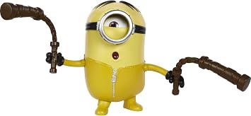 Mattel Mattel Minions Stuart Figurine Articulée et Interactive avec Nunchaku
