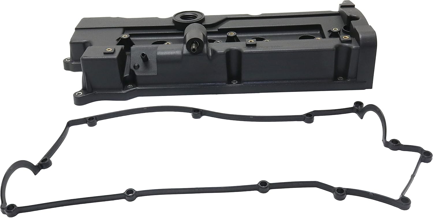 Garage-Pro Engine Valve Cover & Valve Cover Gasket Replacement for Hyundai Accent 2006-2011 Blue GL GLS GS GSi L SE SR 1.6L Engines Replaces # 264990, 2241026860