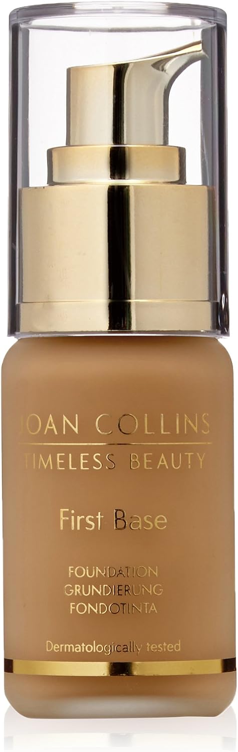 Joan Collins Timeless Beauty First Base Foundation 30 ml, Warm Dark, 30 ml (Pack of 1)