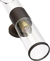 Vista 5 de Livex Lighting 17282-07 Banca Collection - Aplique de tocador ADA (2 luces, bronce con acento de latón antiguo)