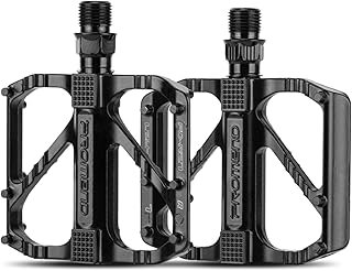 LAOJIA Pedais de bicicleta de liga de alumínio pedais de bicicleta leve plataforma antiderrapante para bicicleta de estrada bicicleta dobrável de cidade,pedais de bicicleta