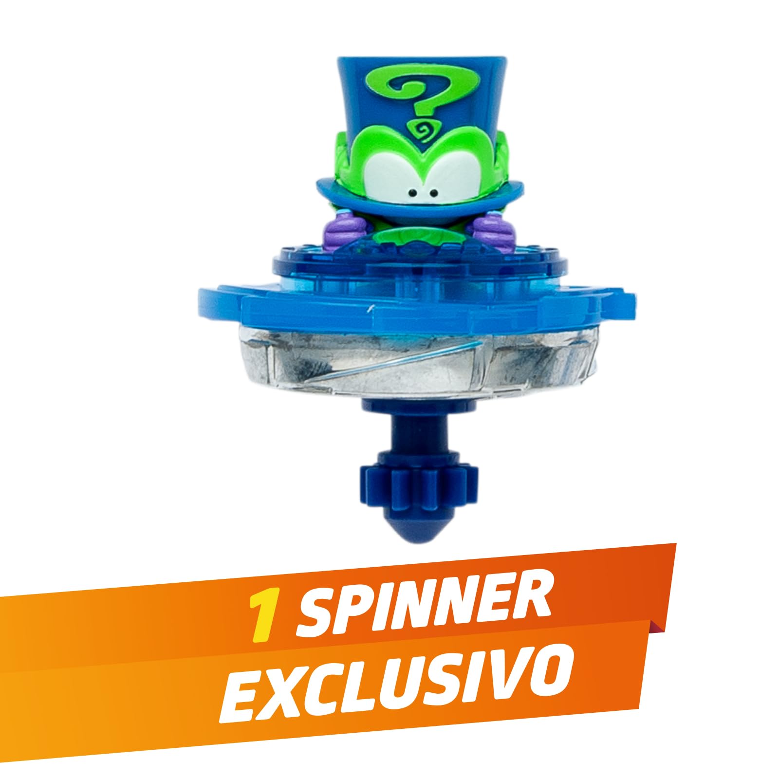SUPERTHINGS KAZOOM Power – Kazoom Spinner – Enigma. Incluye 1 Cápsula Kazoom, 1 peonza Kazoom y 1 Tira.