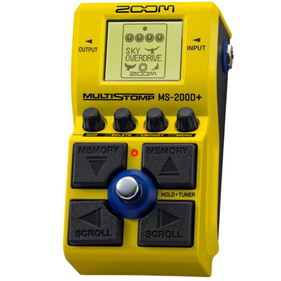 Amazon.co.jp: ZOOM(ズーム) MS-200D Plus マルチストンプペダル