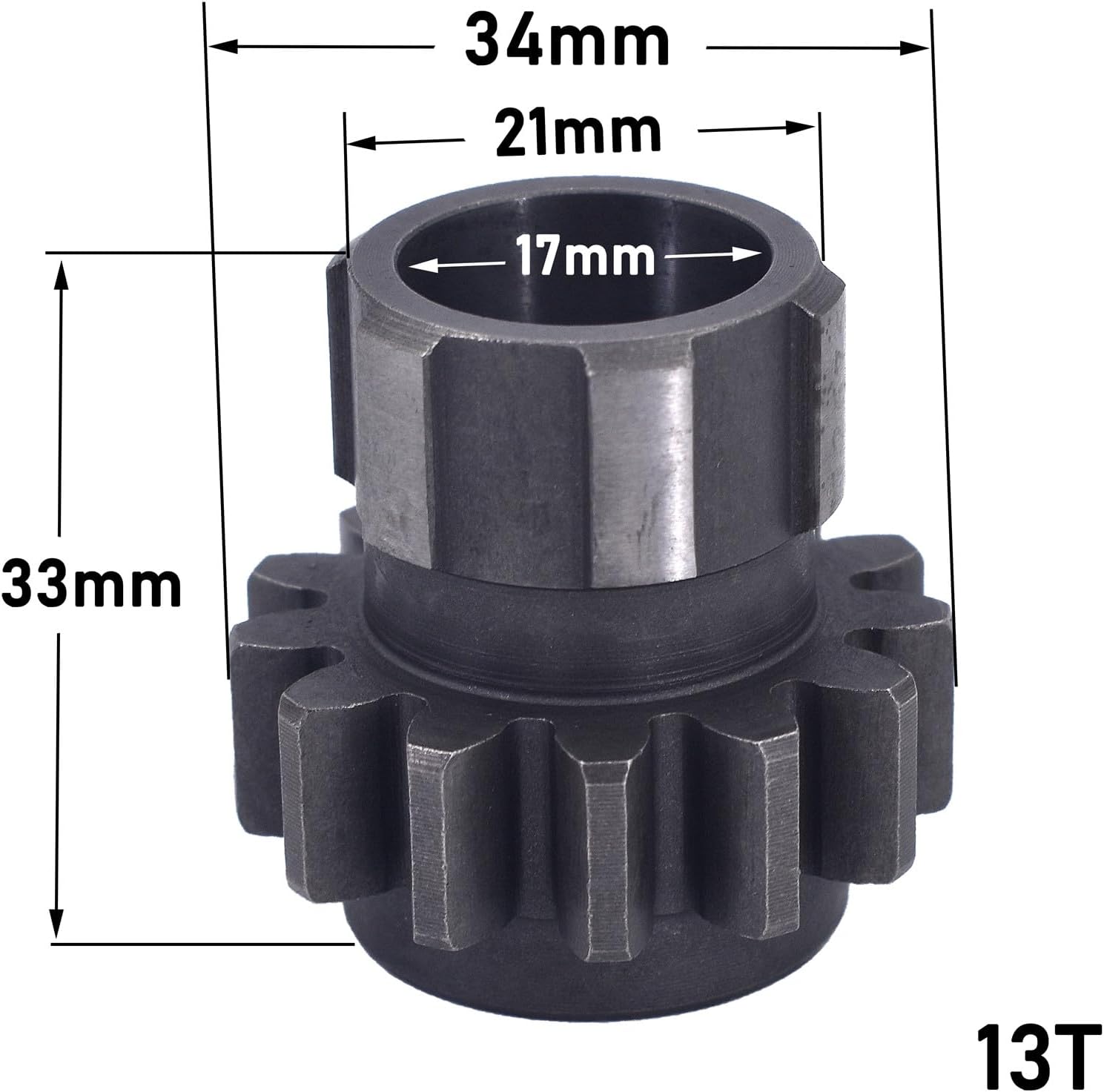 Idler Driven Bridge Kick Starter Gears Fit for YX150 YX160 150cc 160cc 200cc Motorcycle ATV Quad Dirt Bike Engine System