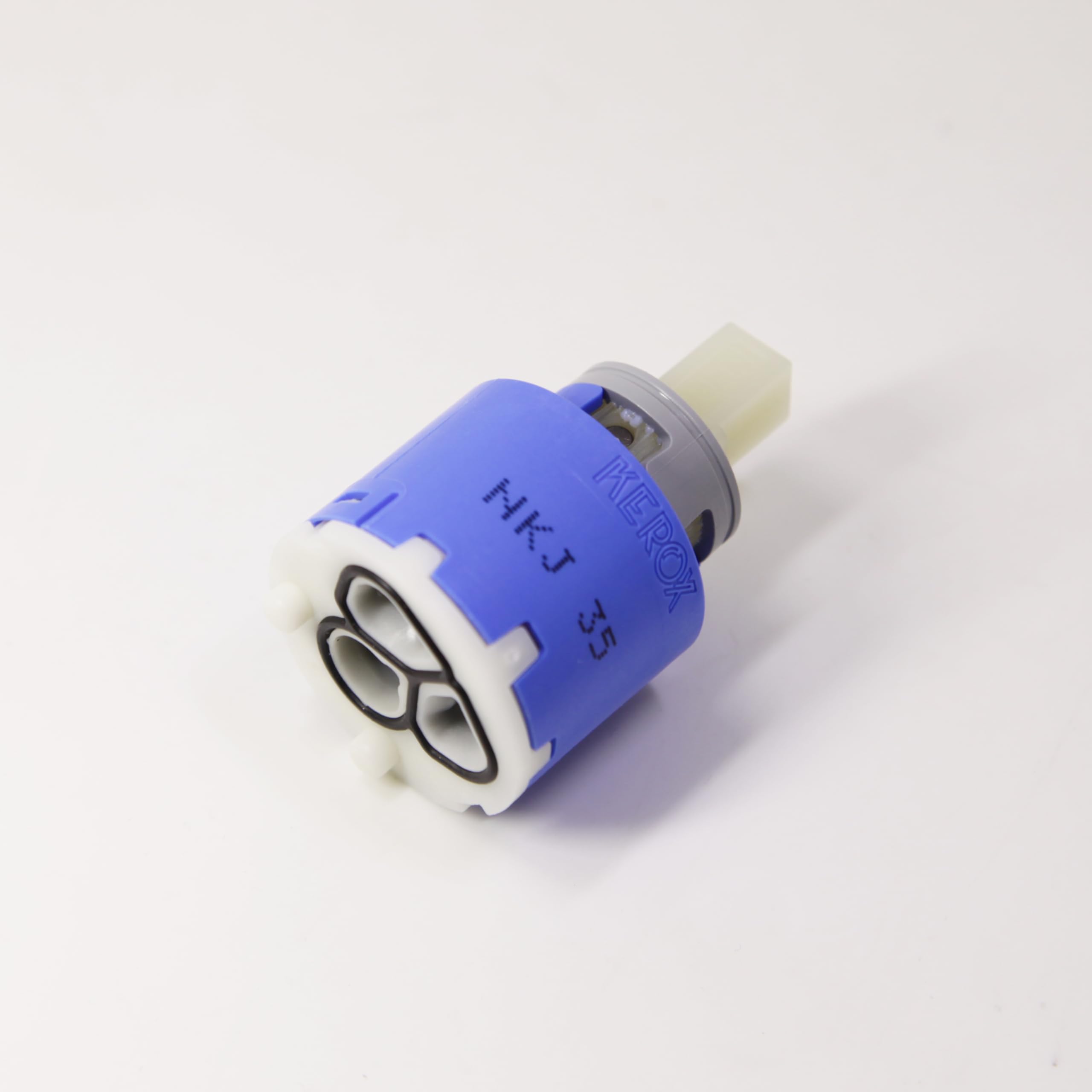 Kerox NKJ35 - Cartucho de grifo de palanca única (1 unidad), cartucho de repuesto de cerámica de ahorro de energía, rotación derecha, kit de reparación para grifo Kerox de una sola palanca, 35 mm