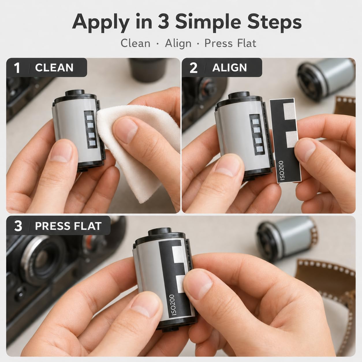 Amazon.com: ISO 200 DX Code Stickers for 35mm Film Canisters, 10