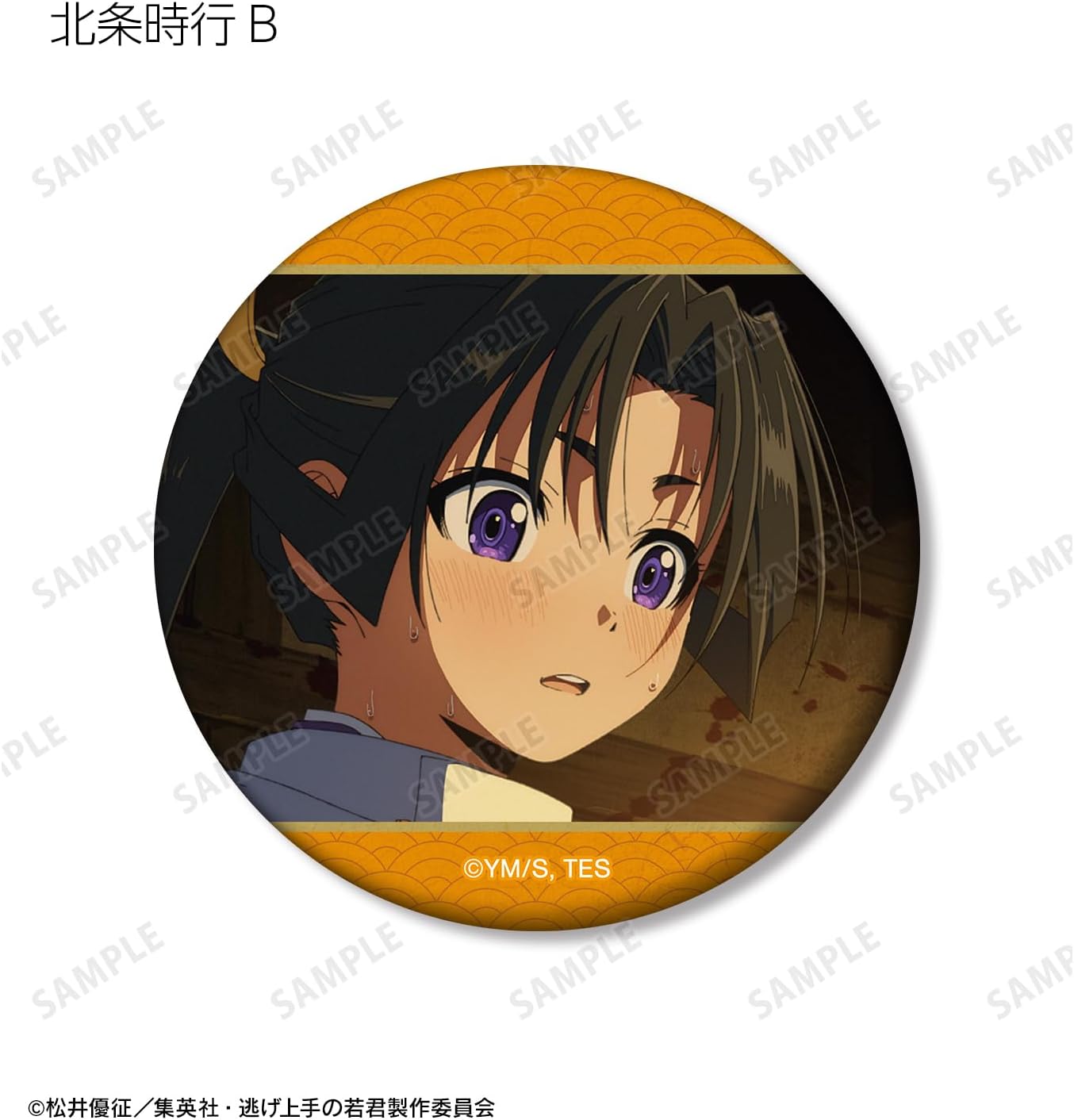 TV Anime "Young Kun Good Escape" Trading Scene Shooting Mat Can Badge Box of 10