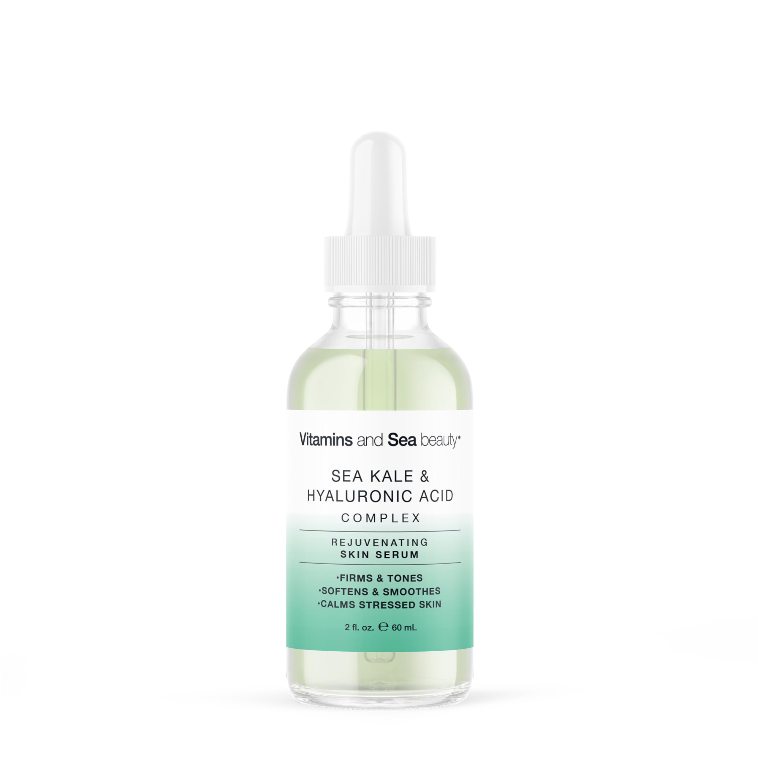 Rejuvenating Skin Serum with Sea Kale & Hyaluronic Acid – Hydrating & Calming Complex for Smooth, Radiant Skin – 2 fl oz