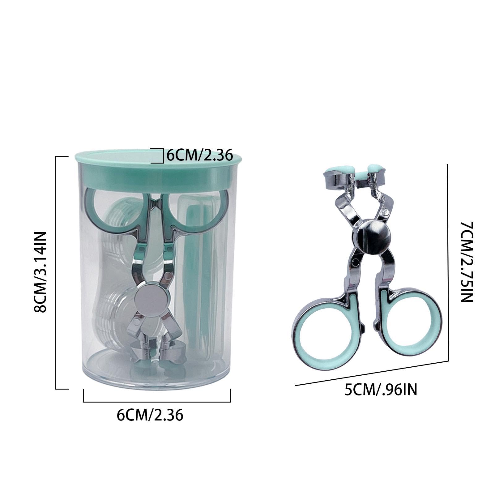 Lenses Wearing Aids - Eyelid Wearing Tool Stretcher | Lens Eyelid Stretcher | Eyelid Opener Lens Removal Tool | Lens Wearers | Portable Lens Case Tweezers Stick Set