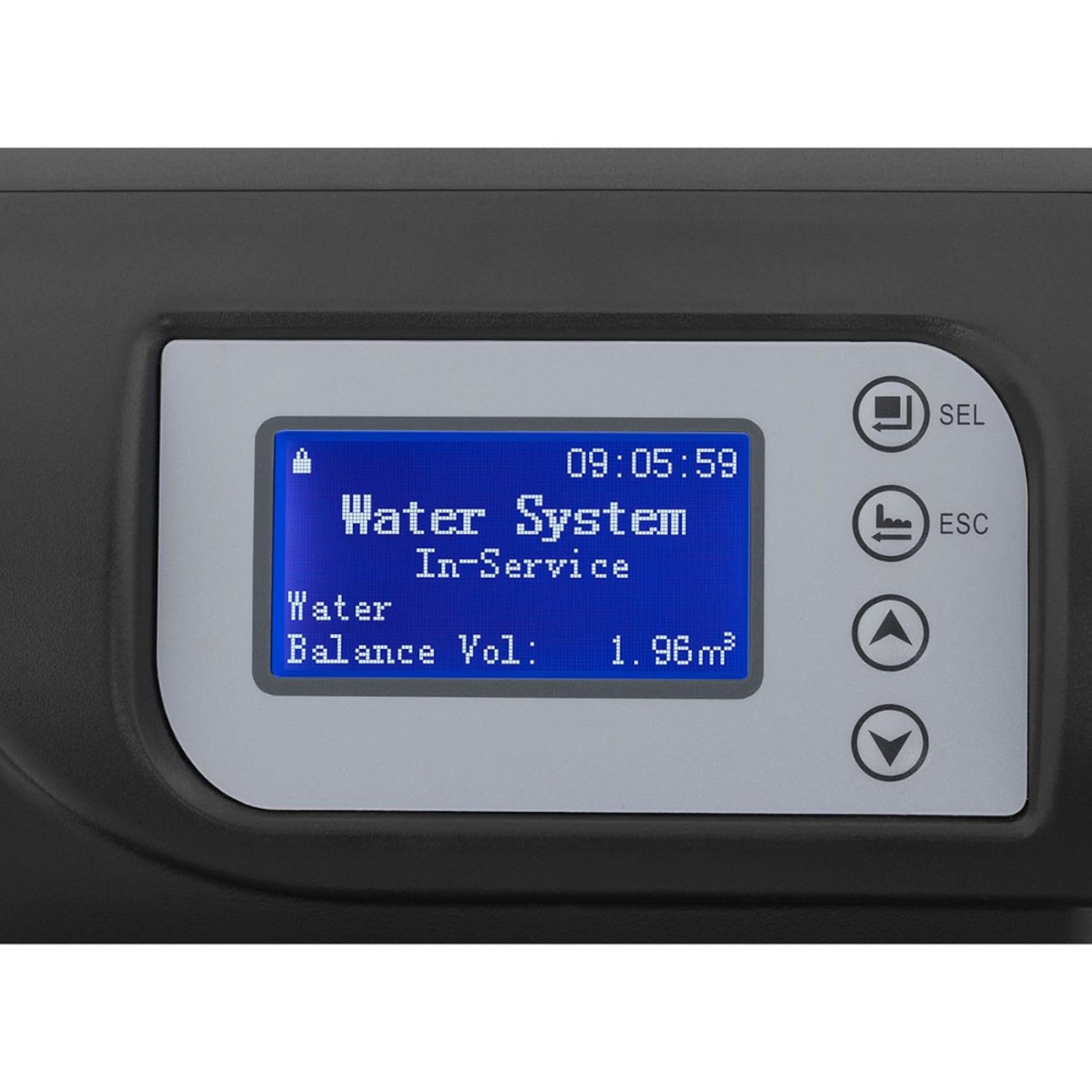 Adoucisseur D'Eau Eau Système Anti Calcaire Au Sel Ionique UNI_WATERSOFTENER_500 (1 à 4 Personnes, 1,7-3,1 m³/h, 1,5-5,0 bars, 5 l Résine, 10 kg Sel)