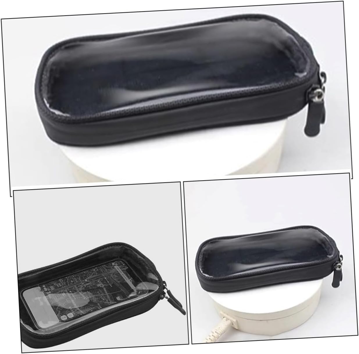 BESTOYARD Motorcycle Tank Bag Magnetic Design for Easy Attachment Heavy-duty Motorcycle Bag Touchscreen Compatible for Outdoor Adventures and Biking