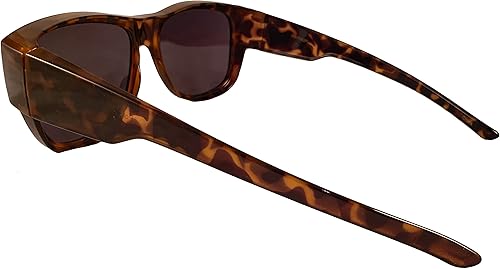 Vista 6 de Ajuste de estampado animal sobre gafas de sol sobre gafas graduadas - Funda incluida
