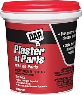 DAP Plaster of Paris (Dry Mix), White, 4 Lb Tub (7079810308)