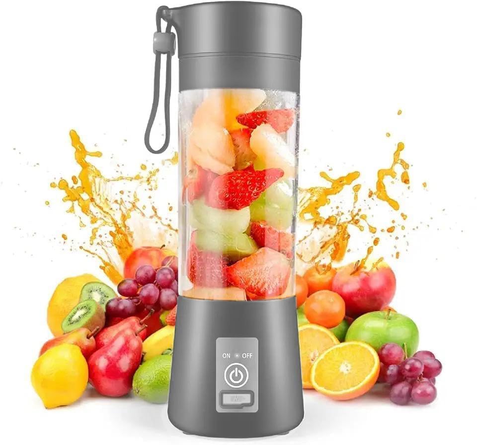 FAGVA Portable Blender, USB Rechargeable Mini Juicer Blender,Electric Bottle Grinder Mixer, Personal Size for Juices, Shakes and Smoothies,Fruit Juicer Machine (Multicolor)-picture-29