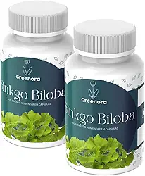 Gincko Biloba 120 Cápsulas Greenora (Kit 2)