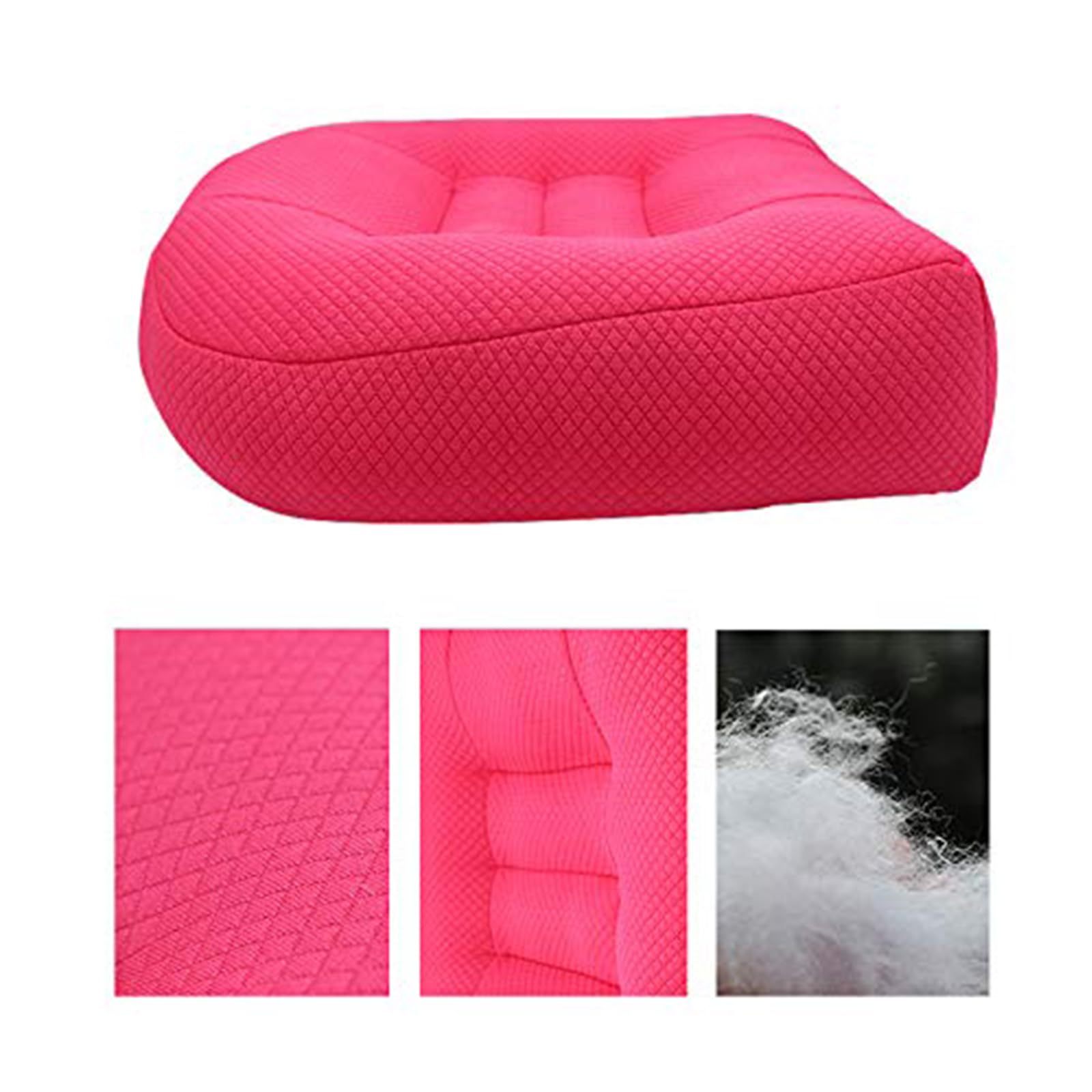 Cojín para Asiento De Coche Que Aumenta La Altura del Asiento del Coche, Cojines Portátiles De Malla Transpirable para Asiento De Coche para Adultos,B