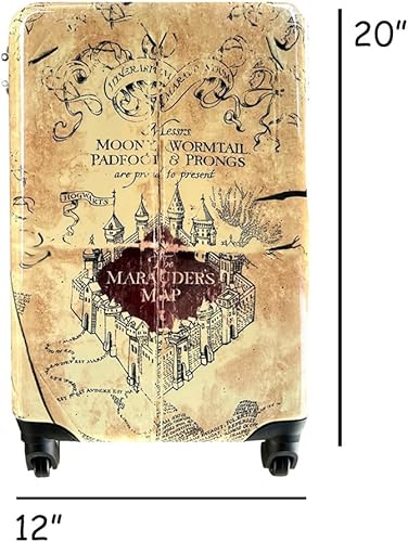 Miniatura 4 de HARRY POTTER Regalos de películas mágicas de mano para niños, equipaje de mano con carcasa dura, organizador de viaje con licencia oficial,