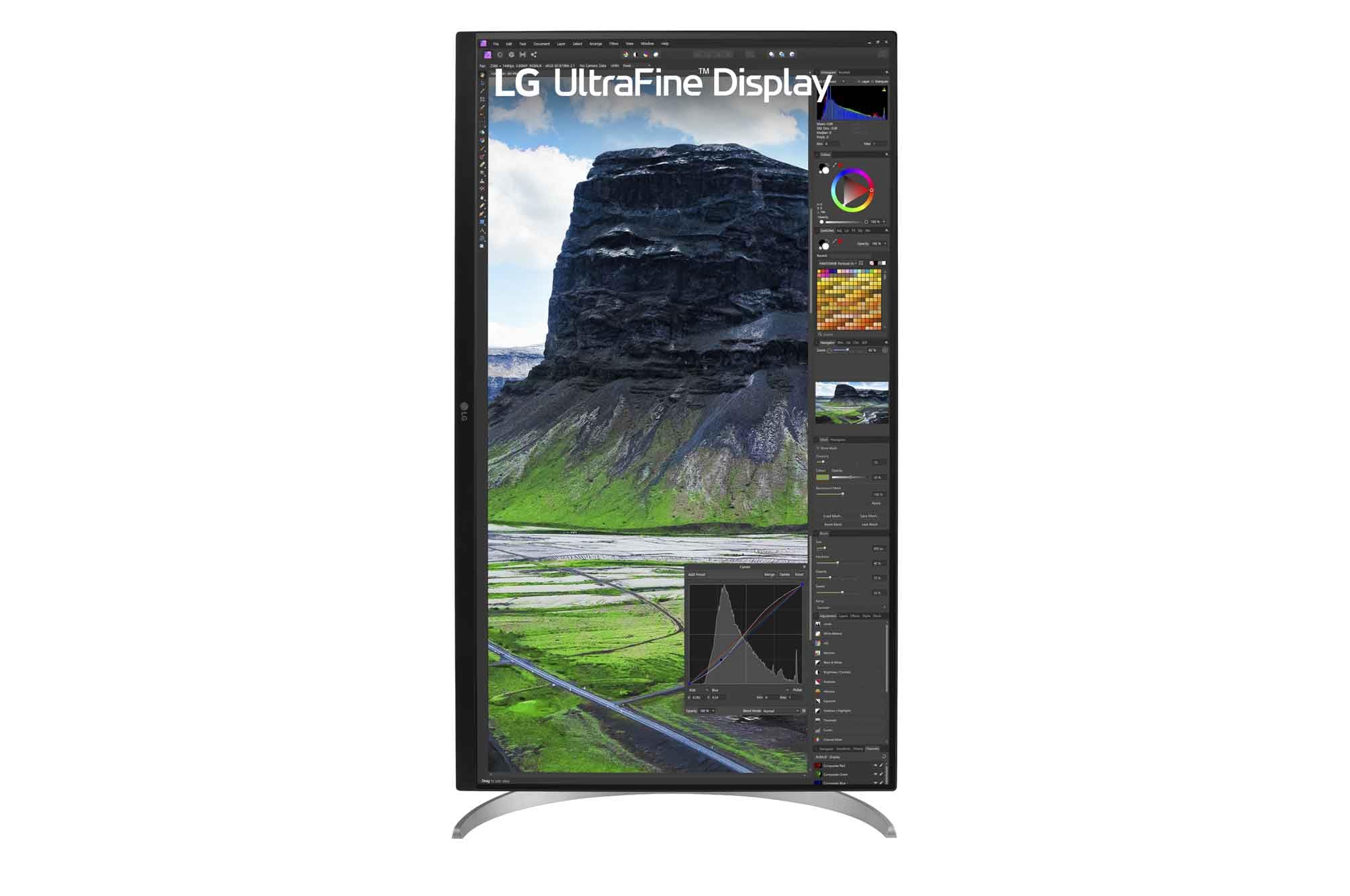 LG Ultrafine™ 32UQ850V-W.AEU Ecran PC 4K 32" - Dalle IPS résolution UHD (3840 x 2160), 5ms GtG 60Hz, Display HDRTM 400, DCI-P3 98%, AMD FreeSync, inclinable, réglable en Hauteur, Mode Portrait