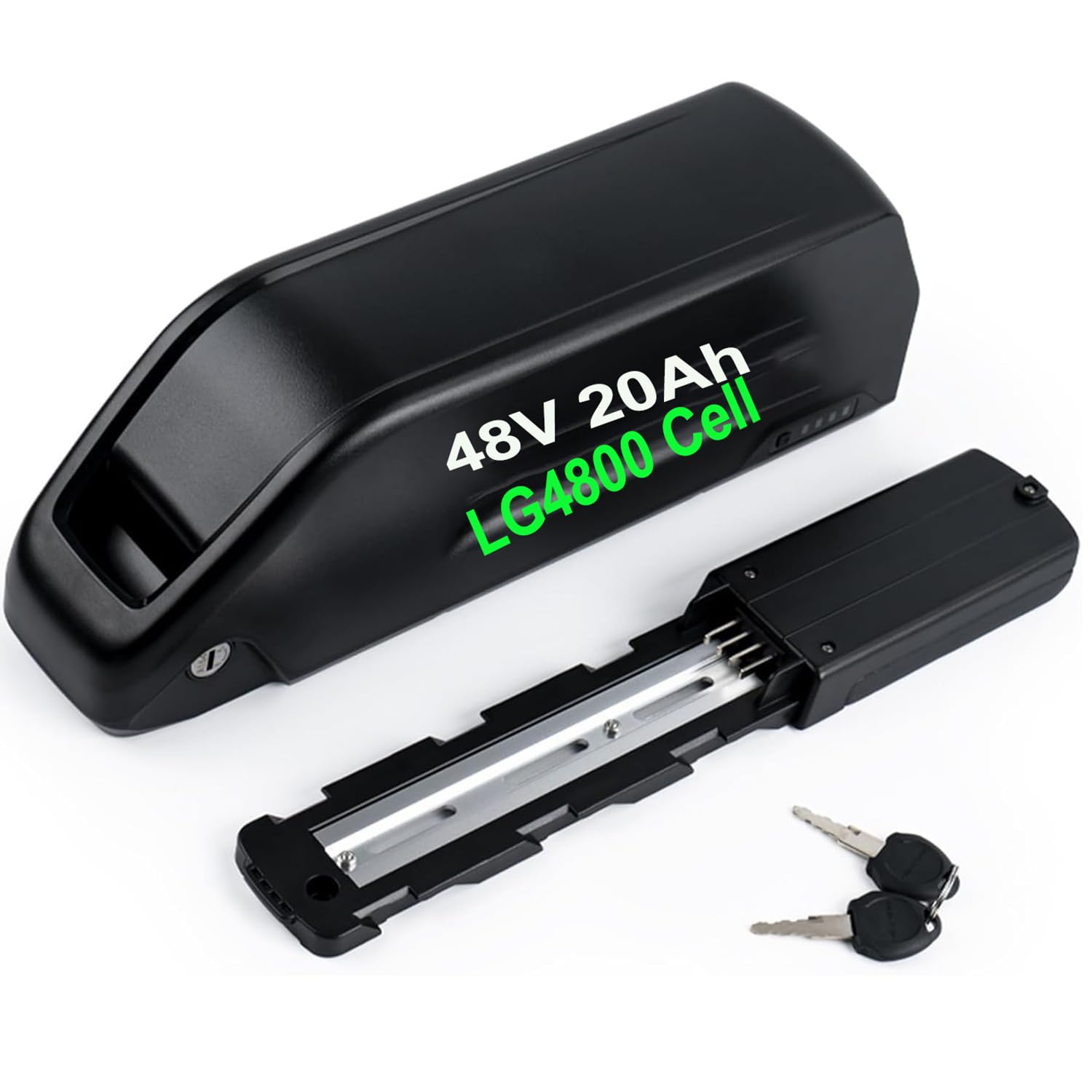 – (UK Warehouse) 48V 20Ah Ebike Battery for 500W 750W 1000W 1500W 2000W Voilamart NAIMP Viribus Ebike Conversion Kit Brushless Motor ((21700) 4800mAH Lithium)