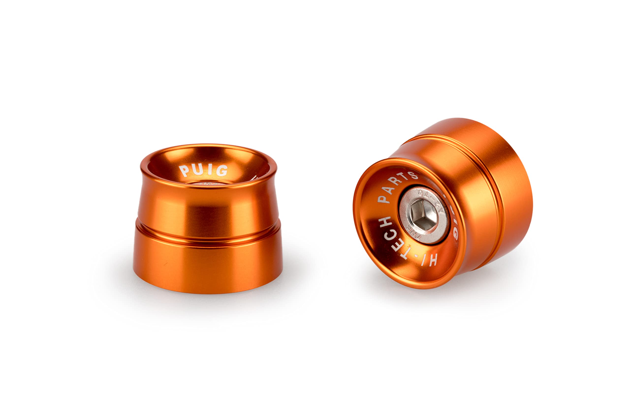 Puig Orange Speed Bar Ends Kawasaki ZR-7 S 2001-2003