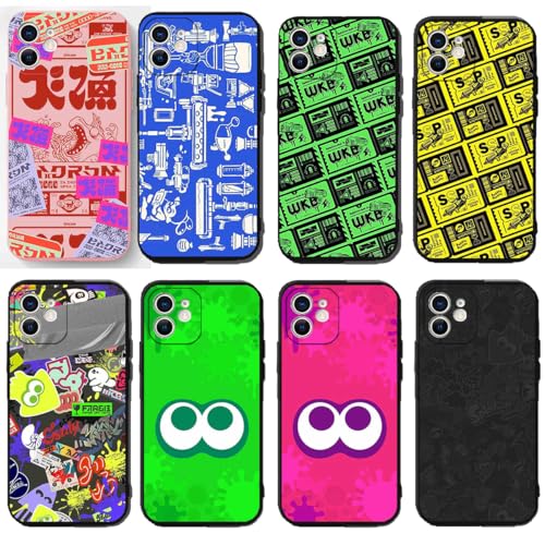 Apple - スプラ Amazon.co.jp: スプラトゥーン3 スマホケース 携帯ケース iPhone