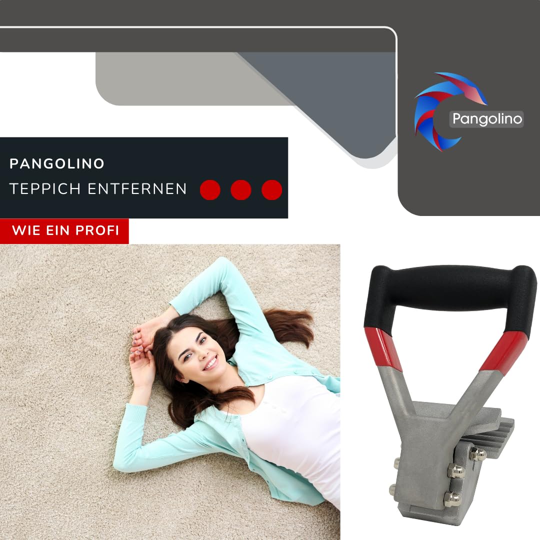 Pangolino Set di 2 artigli di fissaggio premium [90 mm] per tappeti – rimuovere facilmente il tappeto [set da 2]