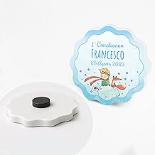 PV Grafik Personalised Magnet for Party Favour Bag Set of 24 Personalised Favours for Birth, Christening, Birthday, Made in Similplex (Pp6)