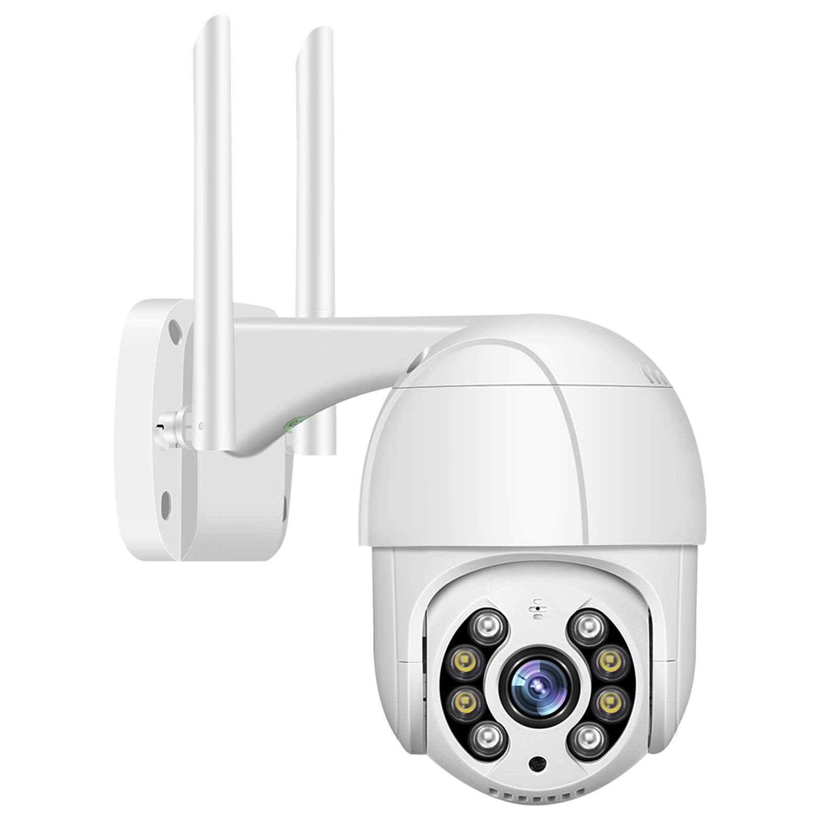 Caméra surveillance extérieure étanche PTZ 1080P WiFi motorisée vision nocturne 2MP
