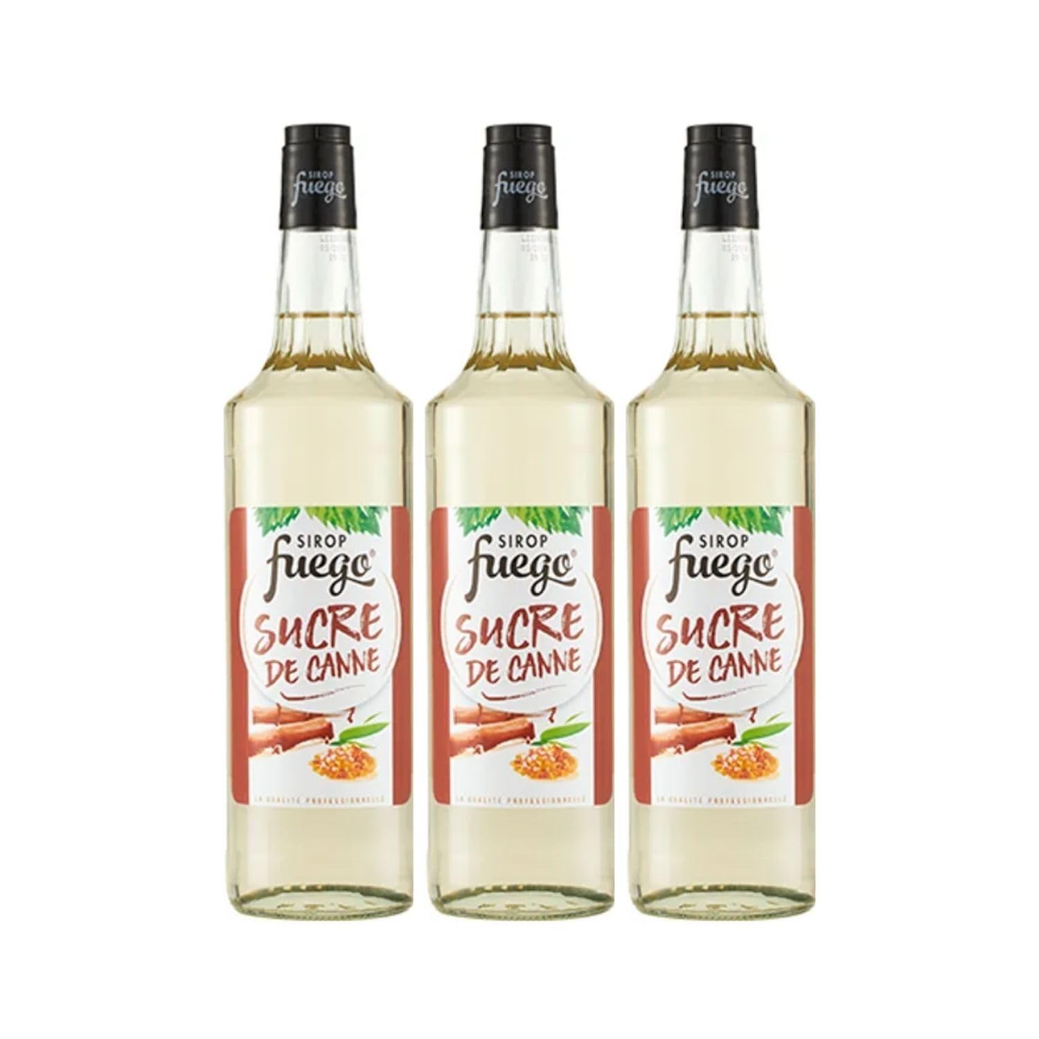 Jarabe de caña Fuego Azúcar de caña - 3 x 1 L