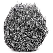Microphone Furry Windscreen for BOYA by MM1, Mic Windshield Windscreen Fur, Mic Wind Cover for Reducing Wind Noise, Outdoor Recording, Made of Quality Plant Fluff
