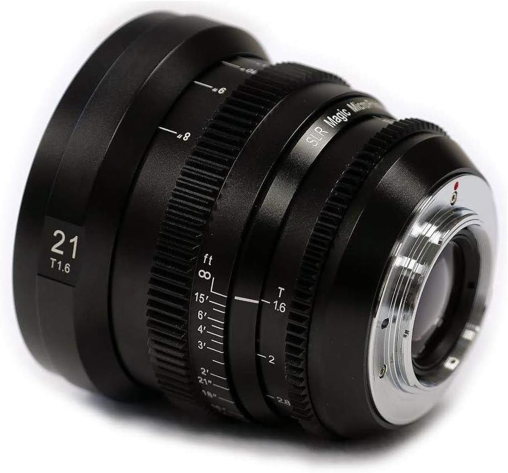 SLR Magic21mm T 1.6 Microprime Cine Lens for Micro Four Thirds
