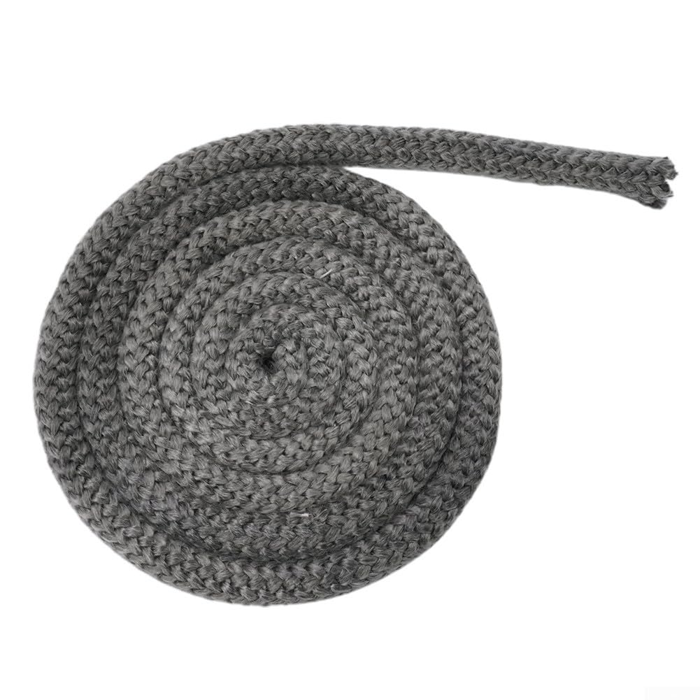 Corda resistente al calore, Guarnizione for stufa a legna Corda in fibra di vetro nera 18-20 mm diametro 2 metri