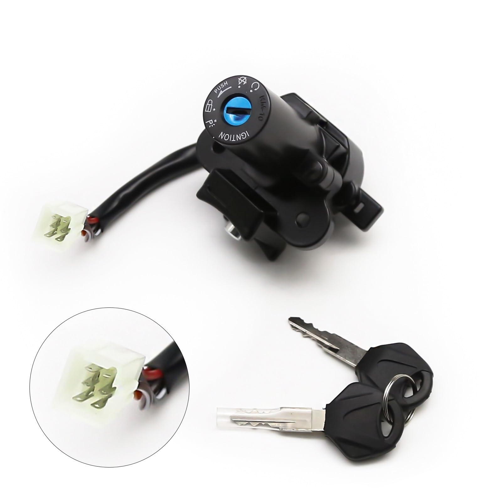 Amazon.co.jp: バイク用キーシリンダー Compatible With Kawasaki For