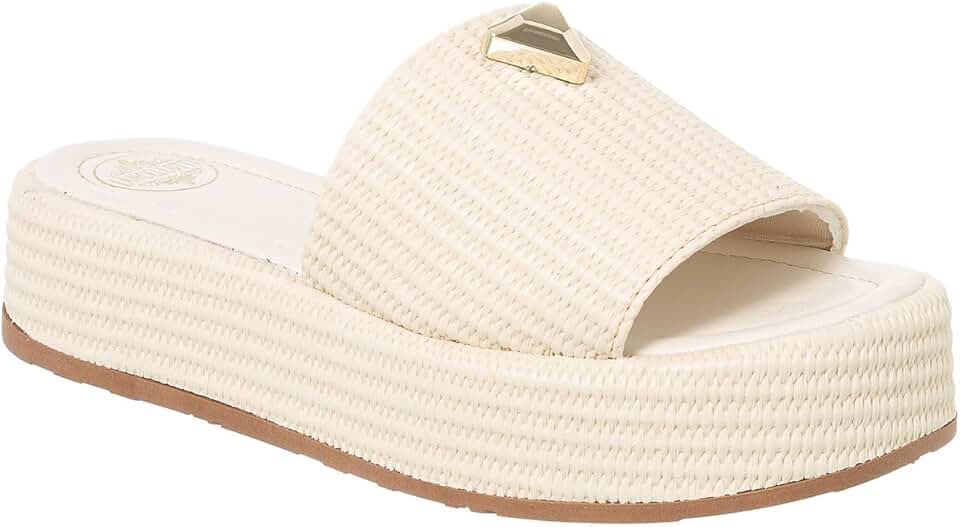 Tamanco Sandália Feminina Tamanco Flat Plataforma Flatform Confortável