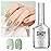 GAOY Jelly Gel Nail Polish, 16ml Sheer Green Translucent Soak Off Gel Polish, UV Light Cure for Nail Art DIY, 2135 Light Jade