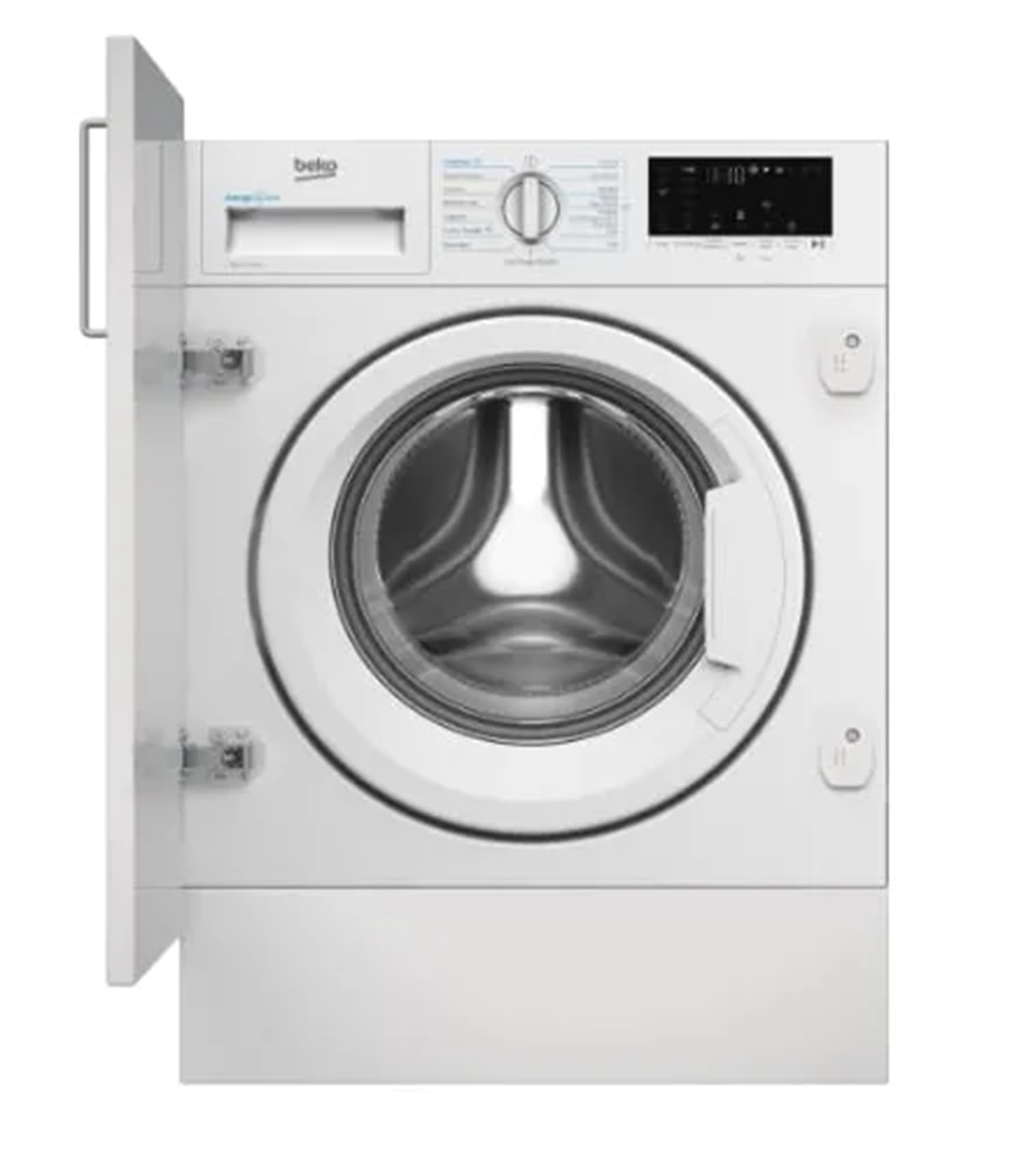 WIT8A4BW - Lavatrice 8 kg, Installazione Incasso, 1400 giri, Classe energetica A