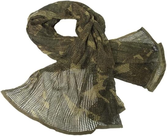 Mil-Tec by Sturm Net Scarf - Unisex, 100% Polyester, DPM Camo, One Size, 12625064