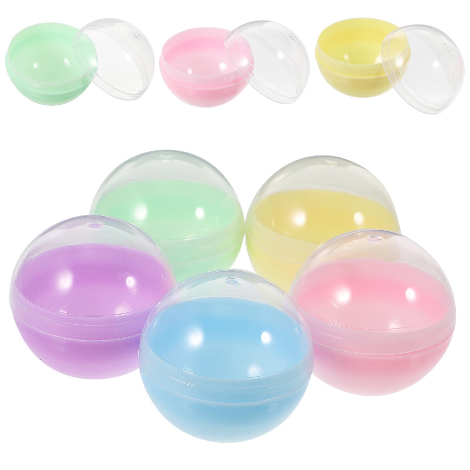 50MM SIZE Multi-Purpose Gachapon Vending Machine GumBall Capsule Balls (Various Colours), Babies