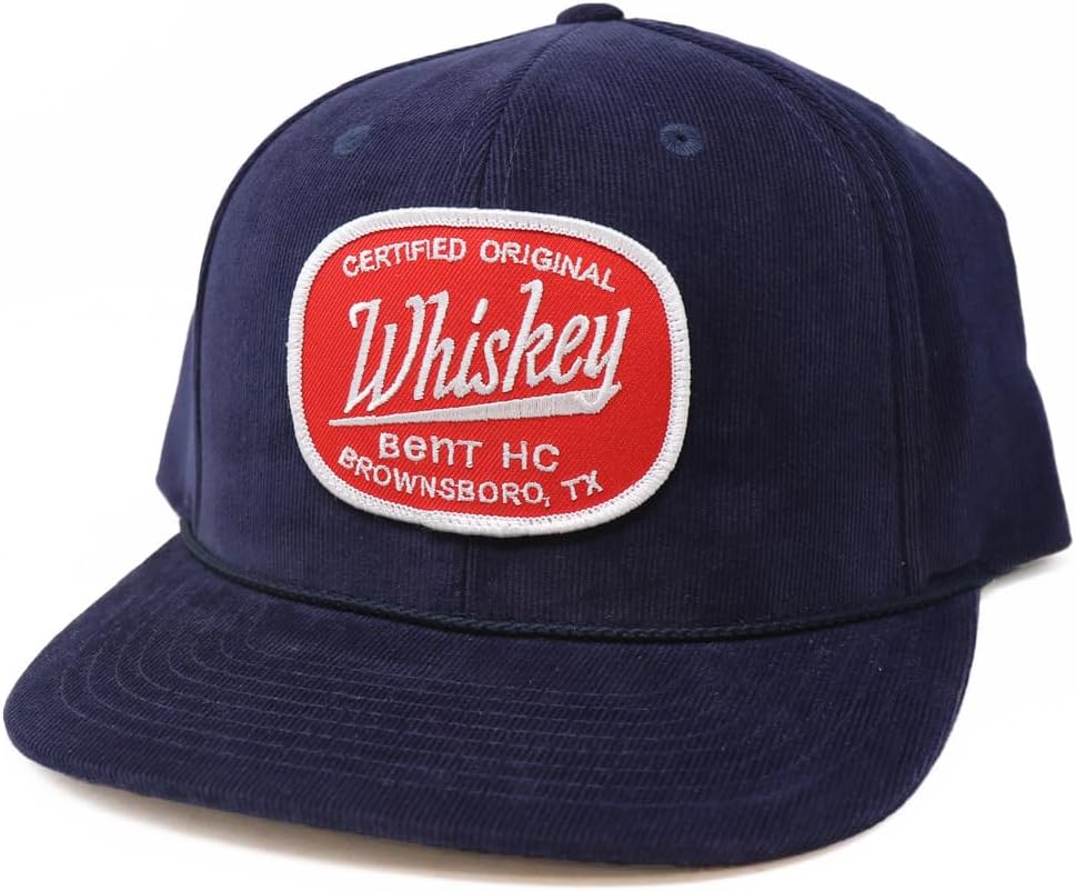 WHISKEY BENT HAT CO. Certified Original Whiskey Bent Patch Adjustable Snapback Hat