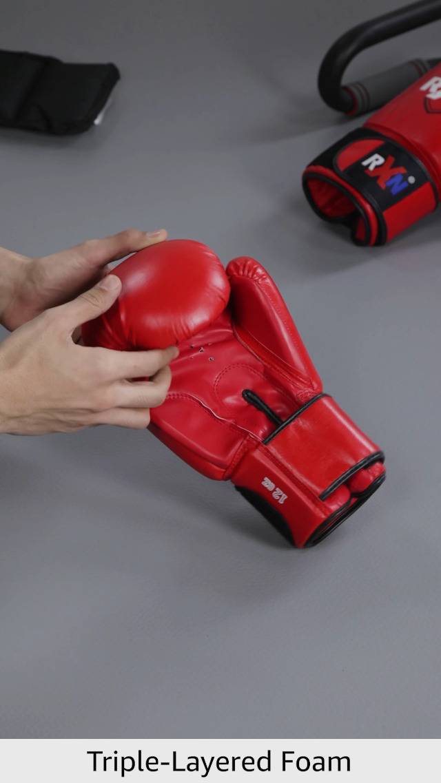 Buy RXN All Leather World Champ Competition Boxing Fight Gloves