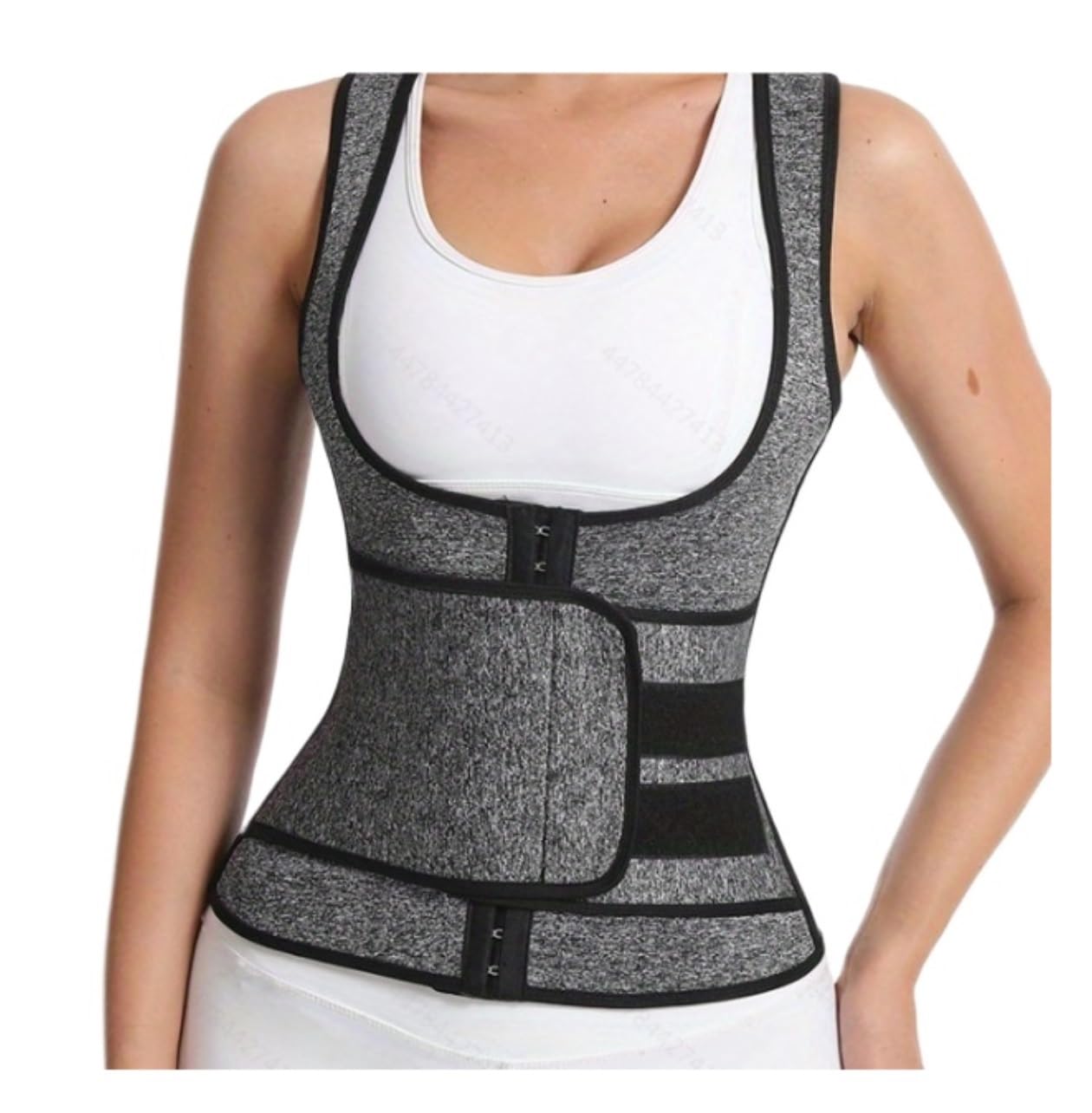 Faja Lumbar Chaleco De Entrenamiento De Cintura para Sauna, Faja Reductora De Sudor, Traje De Sauna, Faja Deportiva para Entrenamiento, Moldeador Corporal Cinturón Apoyo Lumbar(G,XL)