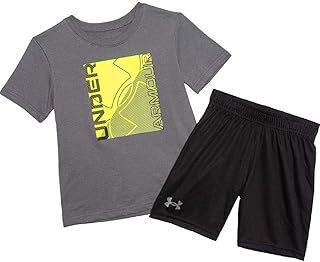boys under armour short sets