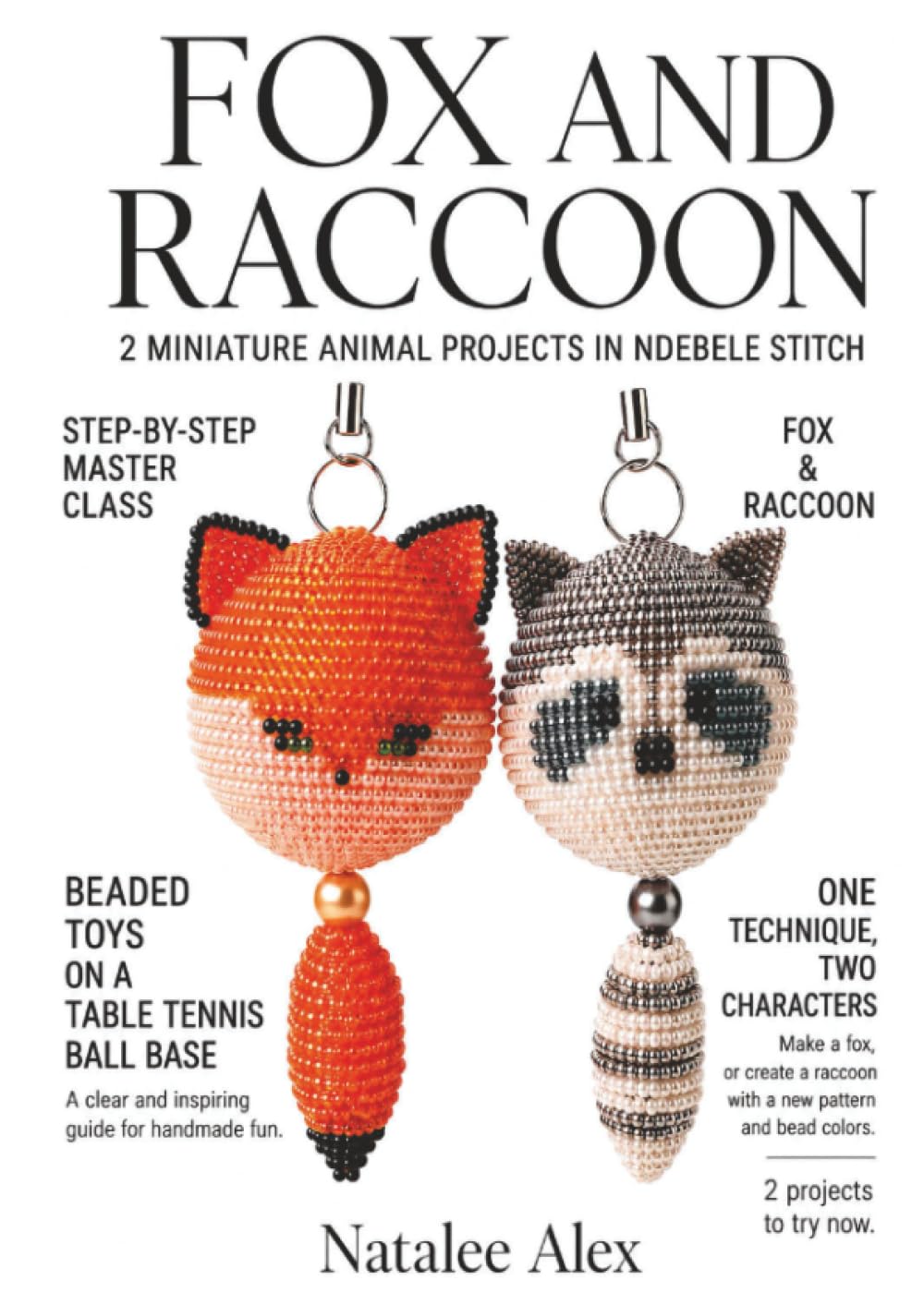 Beaded Fox & Raccoon Patterns: Modern Seed Bead Animal Art for Beginners
