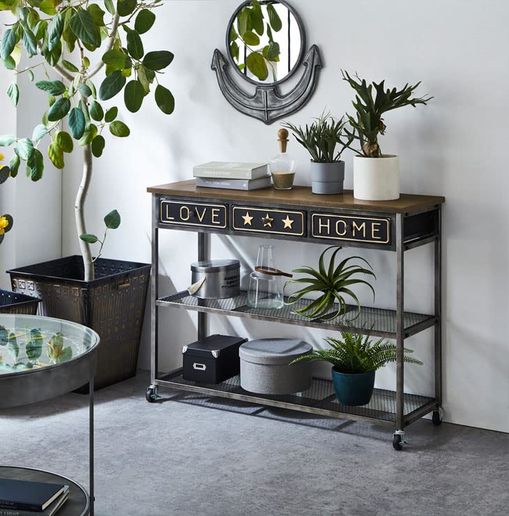 Amazon.co.jp: インダストリアル家具 キャスター付き