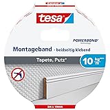 Doppelseitiges Klebeband für Tapete und Putz